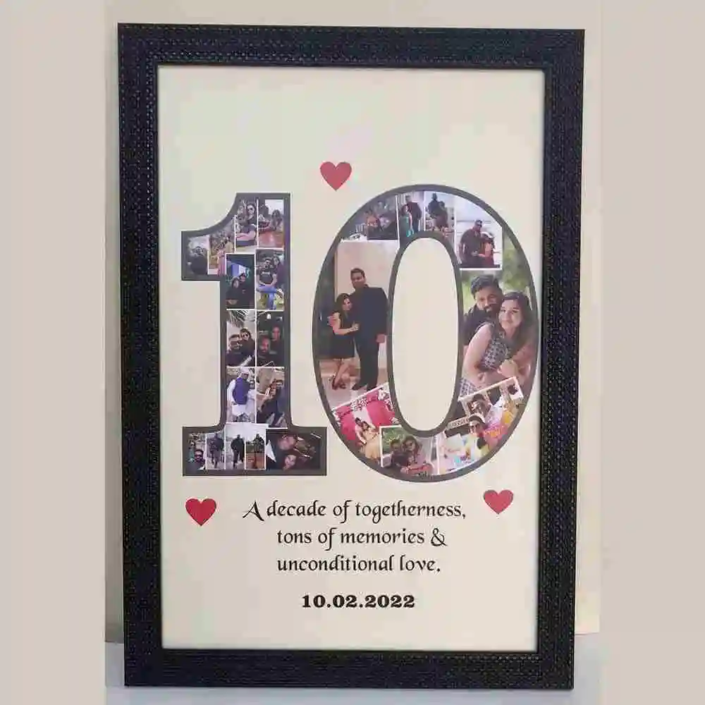 Age Birthday/Anniversary Frame